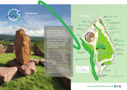 SITE MAP - Crawick Multiverse