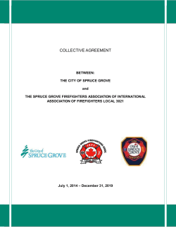 2014-2019 IAFF Collective Agreement
