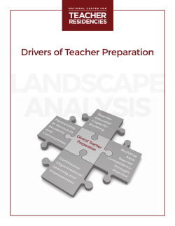 Full Report - National Center for Teacher Residencies