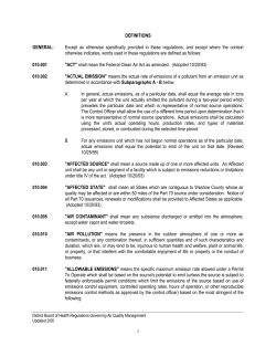 DEFINITIONS GENERAL: Except as otherwise specifically provided