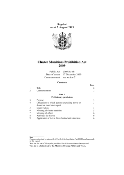 Print/Download PDF - New Zealand Legislation