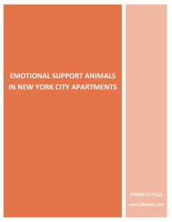 emotional support animals in new york city apartments