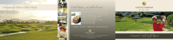 Golf Brochure - Castle Dargan Hotel