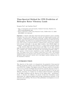 Time-Spectral Method for CFD Prediction of Helicopter Rotor