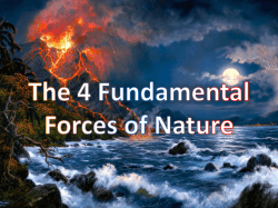 The 4 Fundamental Forces NOTES