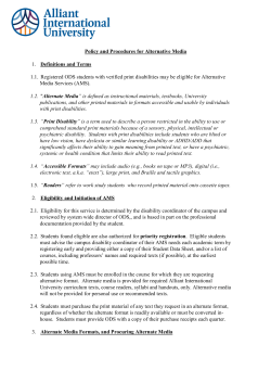 Etext Policy - Alliant International University