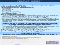 Anticoagulation Guide