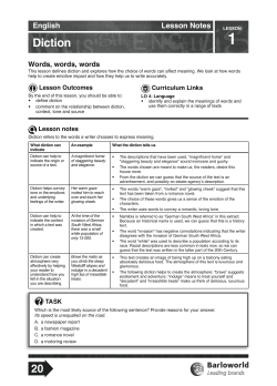 Diction - Mindset Learn