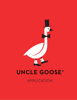 APPLICATION - Uncle Goose