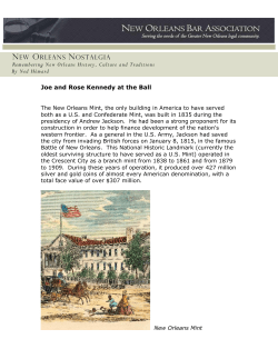 new orleans nostalgia - New Orleans Bar Association