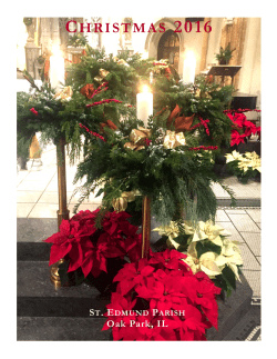 christmas 2016 - St. Edmund Parish