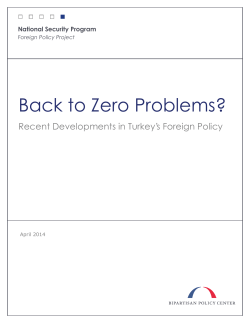 Back to Zero Problems? - Bipartisan Policy Center