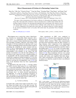 Direct Measurement of Friction of a Fluctuating