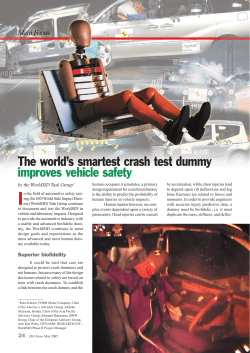 ISO Focus Magazine May 2005, WorldSID article