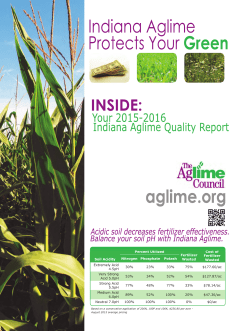 Soil Acidity Percent Utilized Fertilizer Wasted Cost of