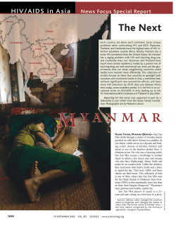 Myanmar - AIDScience