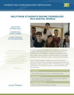 HELP YOUR STUDENTS DEFINE THEMSELVES IN A