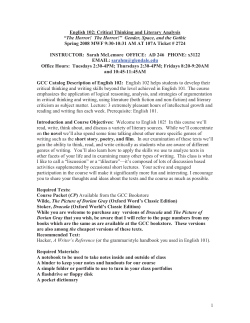 Sample 2 - Glendale Community College