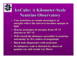 IceCube: A Kilometer-Scale Neutrino Observatory