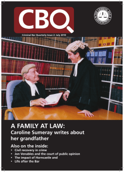 this document - The Criminal Bar Association