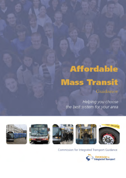 Affordable mass transit: Guidance