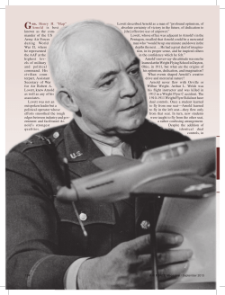 Gen. Henry H. “Hap” Arnold is best known as the com