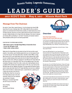 leader`s guide - Sam Houston Area Council