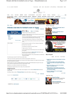 2009-10-07 Orlando Sentinel