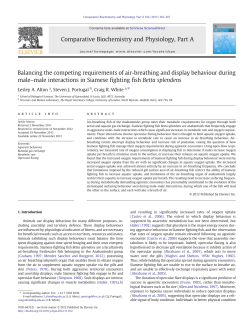 Balancing the competing requirements of air