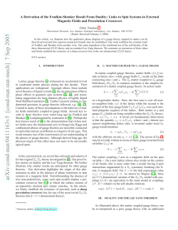 A Derivation of the Fradkin-Shenker Result From Duality: Links to
