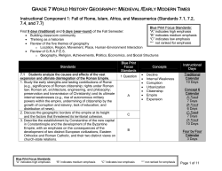 Chunk 1: Fall of Rome and Medieval Europe, Islam and Africa