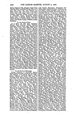 THE LONDON GAZETTE, AUGUST 4, 1893.