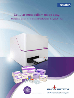 Cellular metabolism made easy
