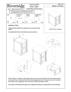 61225 File Cabinet - Riverside Furniture
