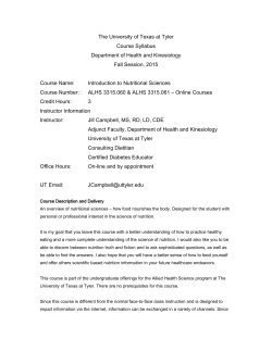 The University of Texas at Tyler