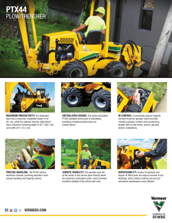 plow/trencher