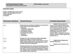 AP US Government - Galena High School