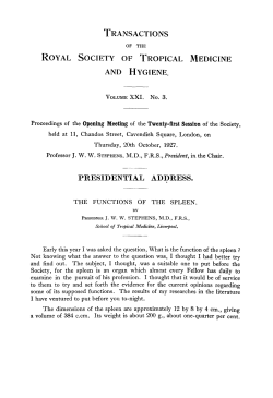 Presidential address