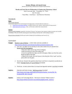 Swoops, Whoops, and Loop-de