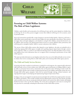 legislator roles.indd - National Conference of State Legislatures