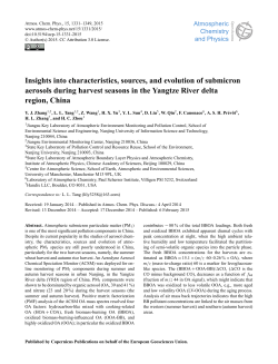 Insights into characteristics, sources, and evolution of submicron