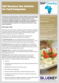 How to get a taste &ldquo;As a child my family`s menu consisted of two