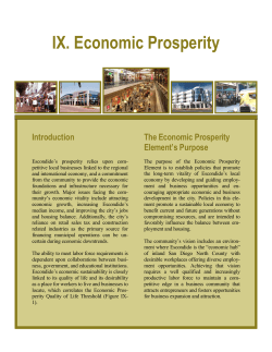 IX. Economic Prosperity