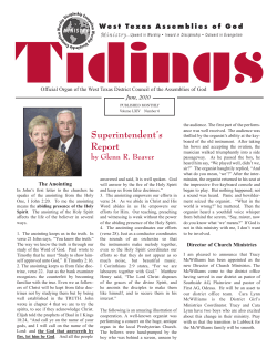 jan 04 tidings.qxd - West Texas Assemblies of God