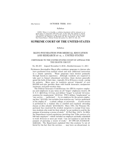 Mayo Foundation for Medical Education and Research v. United