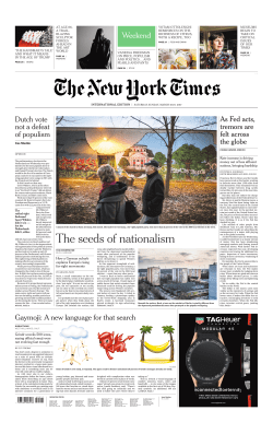 The seeds of nationalism