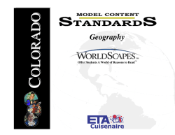 cde correlation to standards--WS Geography
