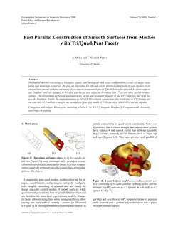 Fast Parallel Construction of Smooth Surfaces from