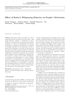 Preprint PDF - Masahiro Shiomi