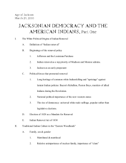 jacksonian democracy and the american